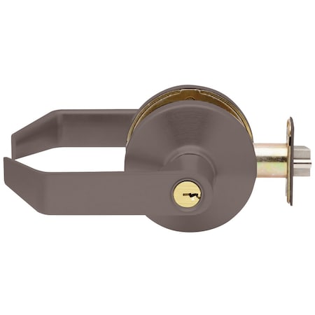 Falcon Grade 2 Cylindrical Lock, Dormitory/Corridor Function, Key in Lever Cylinder, Dane Lever, Standard R B611PD D 613